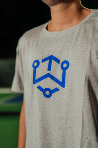 WeberTech Lyocell Printed Logo T-Shirt - Heather Gray